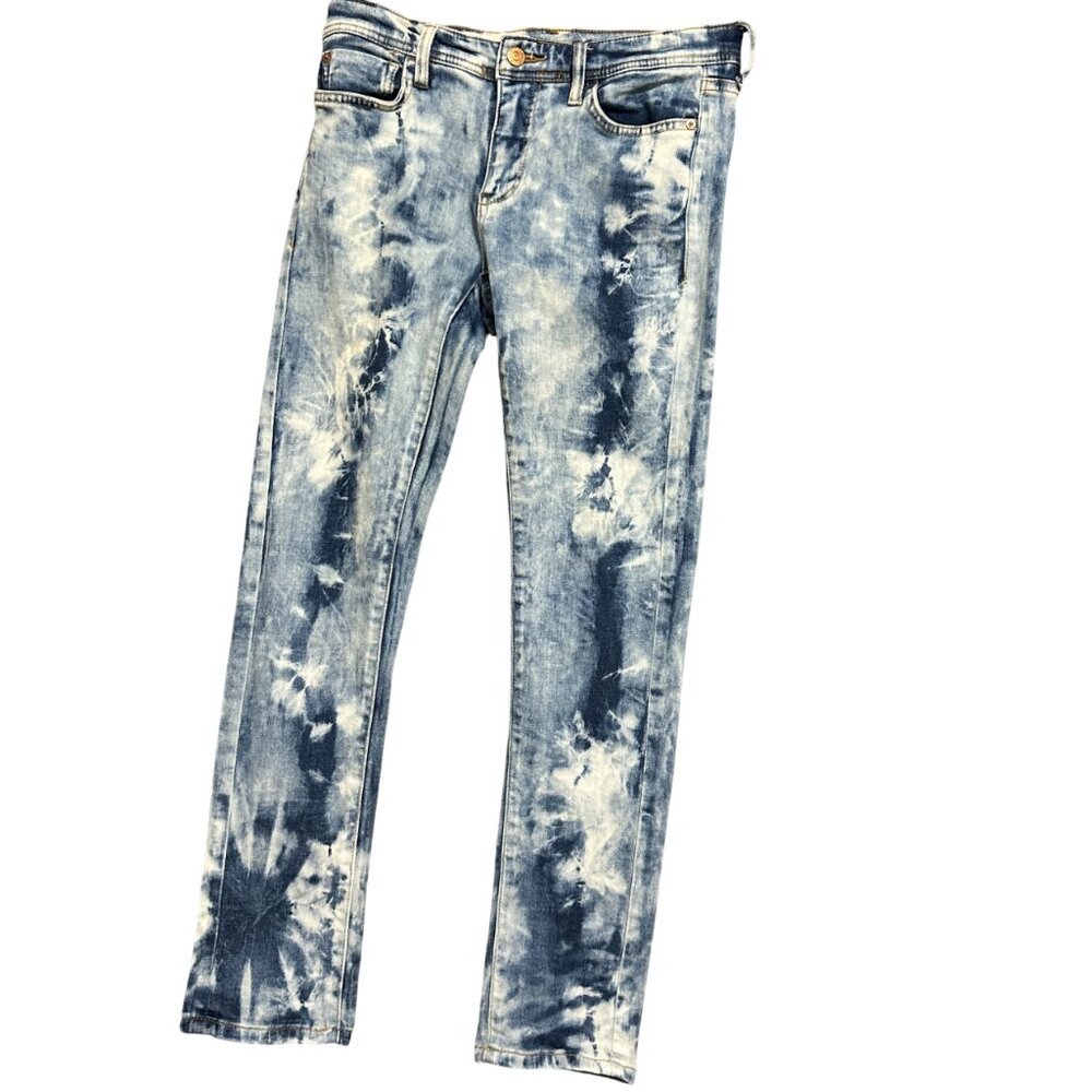 Anthropologie Pilcro Jeans - Size 25 - Slim Boyfriend - Tie Dye / Acid Wash